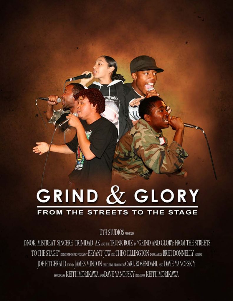 Promotional poster for Grind & Glory